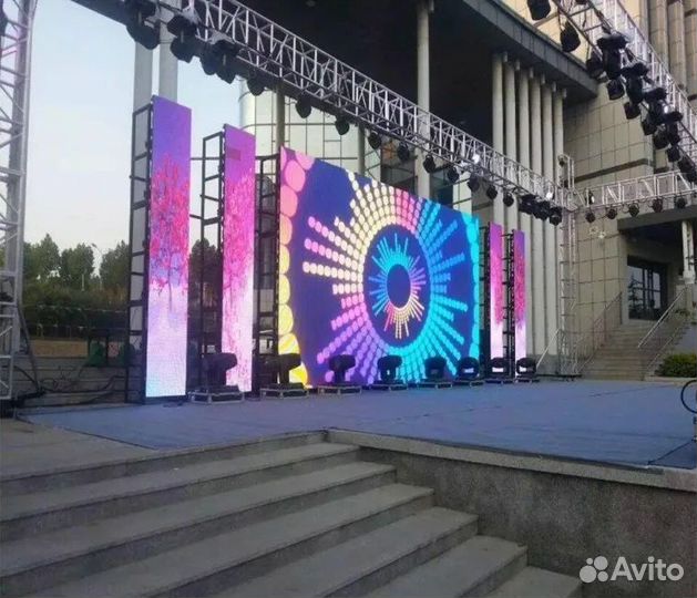 Рекламный экран с гарантией 3 года