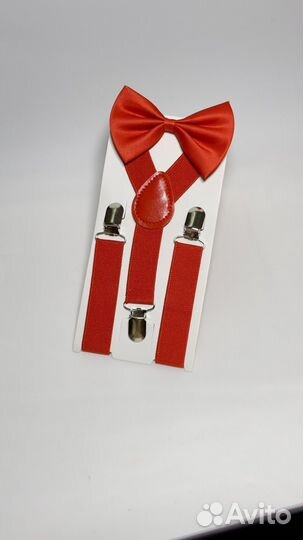 Подтяжки детские с бабочкой