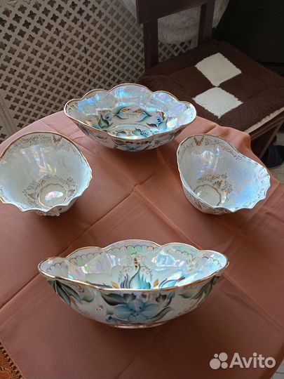 Конфетница фарфор СССР