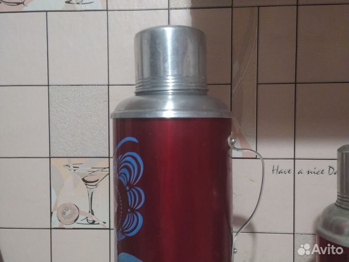 Термосы СССР 0.8 л, 2л