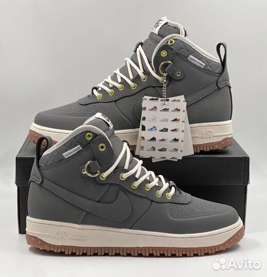 Nike air force 1 duckboot с мехом