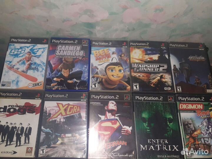 Игры на sony playstation 2