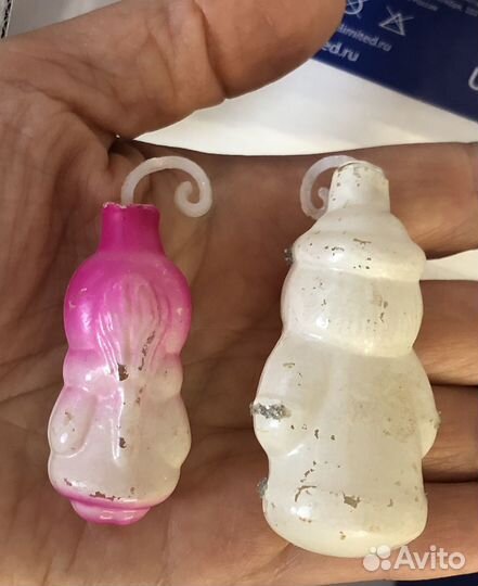 Елочные игрушки СССР малютка