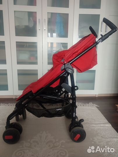 Прогулочная коляска peg perego pliko mini красная