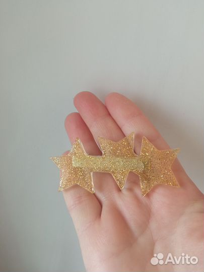 Заколки из эпоксидной смолы