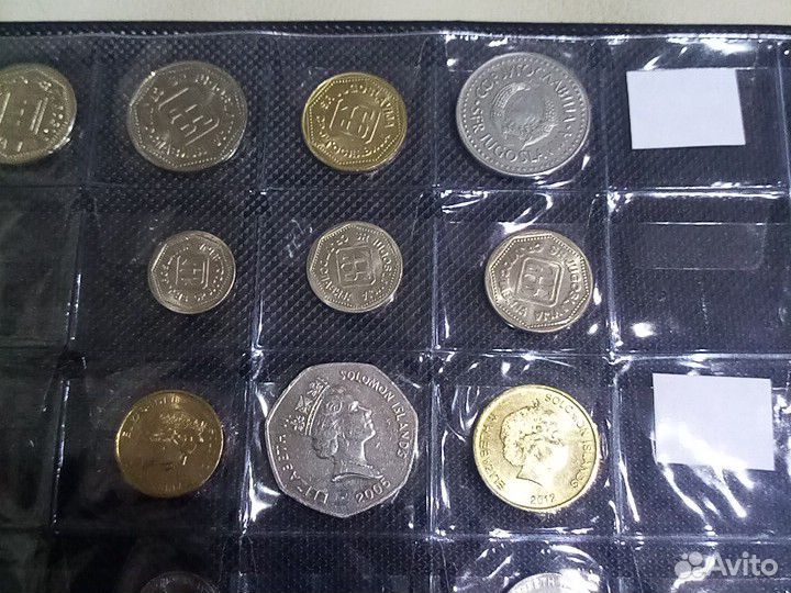 Наборы монет Югославии, Соломоновы остравов, Багам