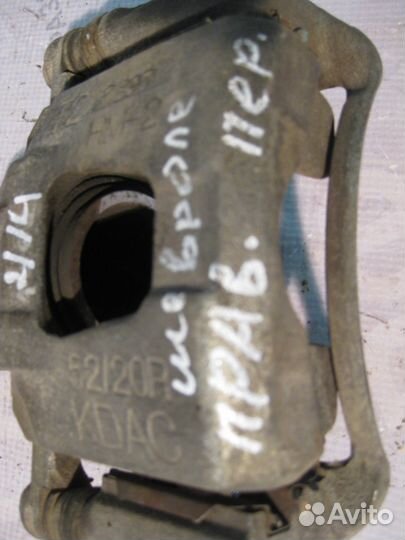 Суппорт тормозной передний правый Шевроле Авео