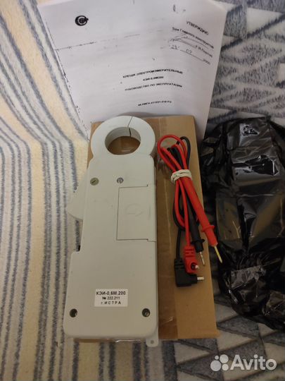 Клещи токоизмерительные кэи-06м200