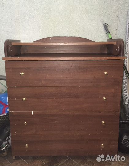 Комод с пеленальником бесплатно бу