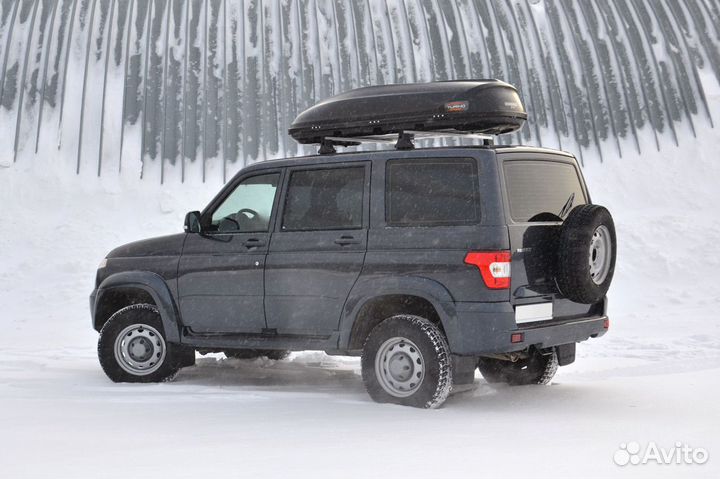 Автобокс на крышу Черный Turino Sport (480 л) Аэро