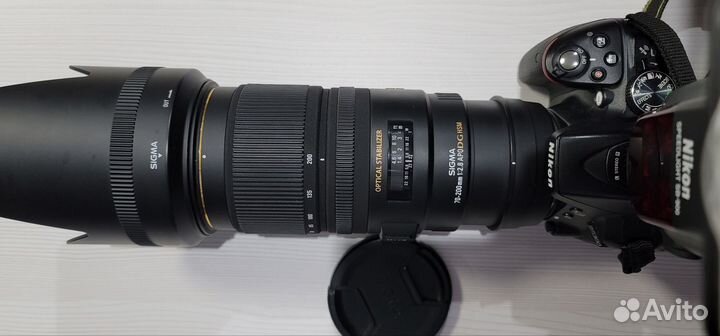 Nikon d5300 + Sigma f2.8 70-200 +kit