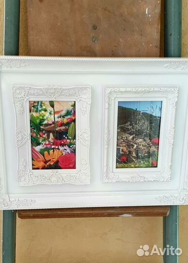 Двойная фото рамка