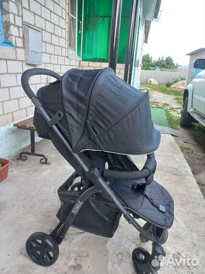 Коляска прогулочная Tomix Bliss V2, черная