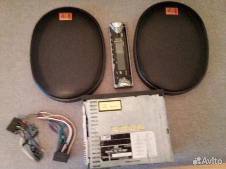 JVC KDS621 cdмагнитола. Подарок накладки на динами