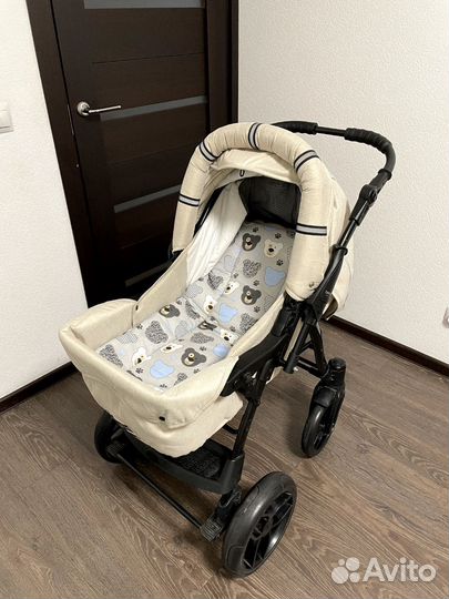 Коляска-трансформер 2в1 зимняя вездеход Car-baby