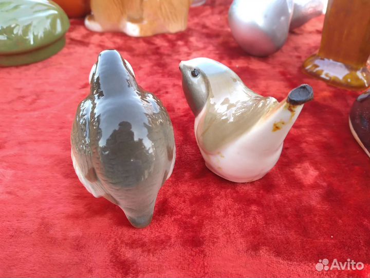 Статуэтки птички в реставрацию