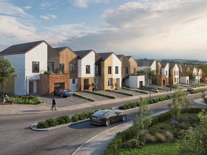 Таунхаус 155,8 м² на участке 1 сот.