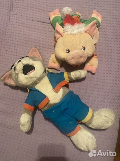 Игрушка кот, свинья