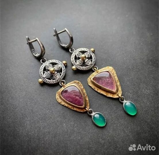 Серьги в этническом стиле
