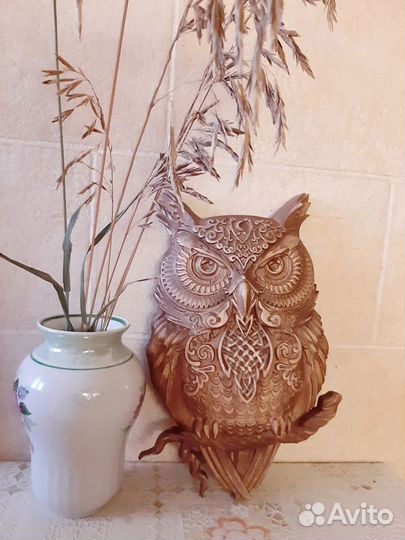 Панно из дерева бук, размер 27х16х3,3 см