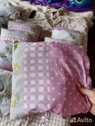 Бортики подушки