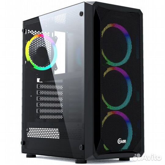 Корпус Powercase Mistral Z4 Mesh RGB 4x120mm