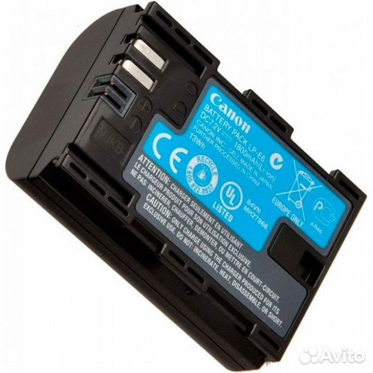 Батарейка LP-E6 (оригинал, 100 ресурс)