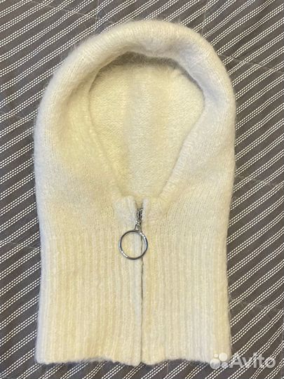 Съёмный вязаный капюшон