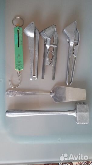 Чапельник(ухват),ситечко,пресс для чеснока из СССР