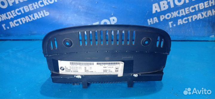 Дисплей информационный Bmw E60 седан N52B25 2005