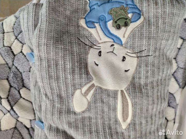 Конверт на выписку для мальчика летний