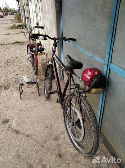 Велосипед с мотором honda