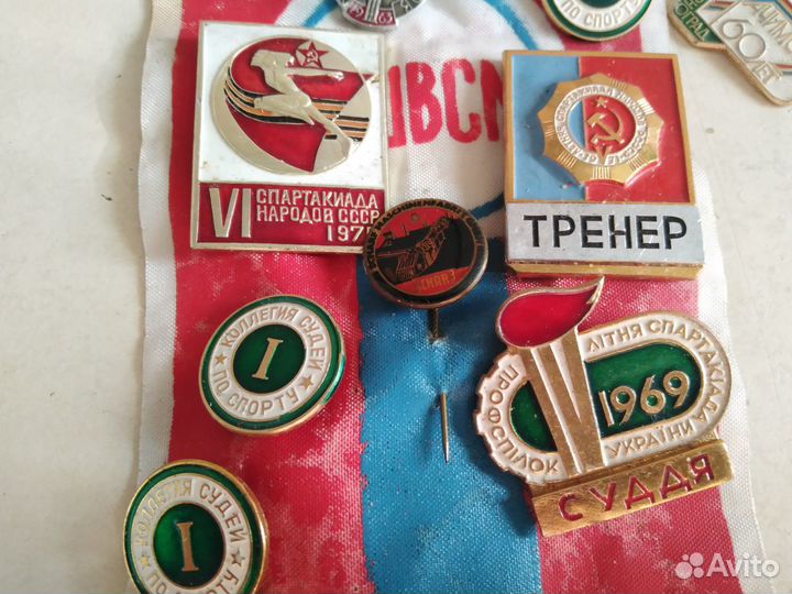 Значки судей, спорт