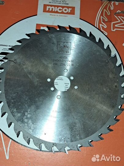Диск пильный Leitz и Micor