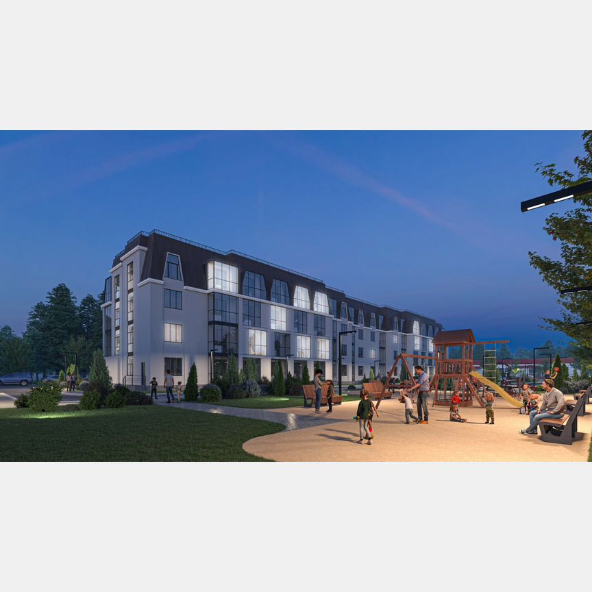 1-к. квартира, 36,8 м², 4/4 эт.