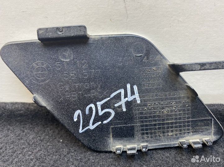 Заглушка буксировочного крюка Bmw 3-серия F30 2011