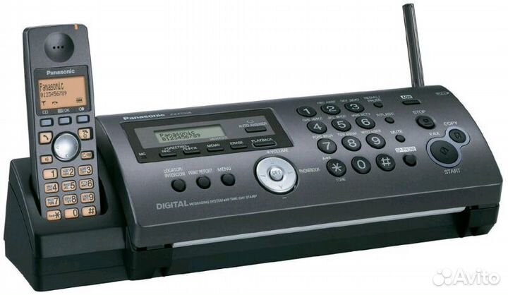 Факс с радио телефоном Panasonic KX-FC228