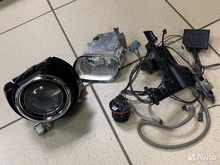 Линза фары ренж ровер спорт l494