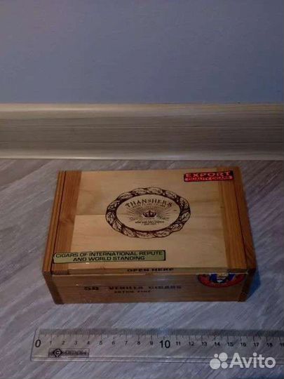 Коробка из под сигар Таншер (Шри - Ланка)