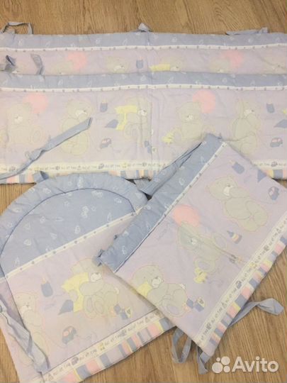 Комплект в детскую кроватку бортики