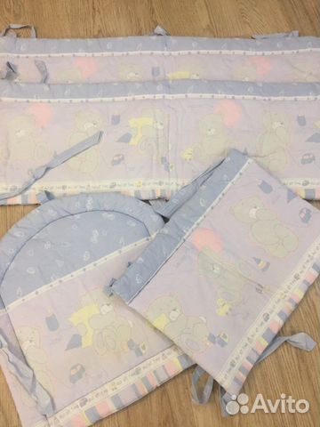 Комплект в детскую кроватку бортики