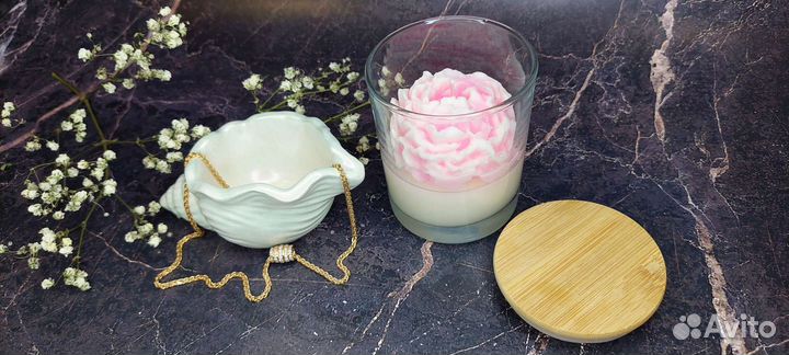 Контейнерные свечи ручной работы