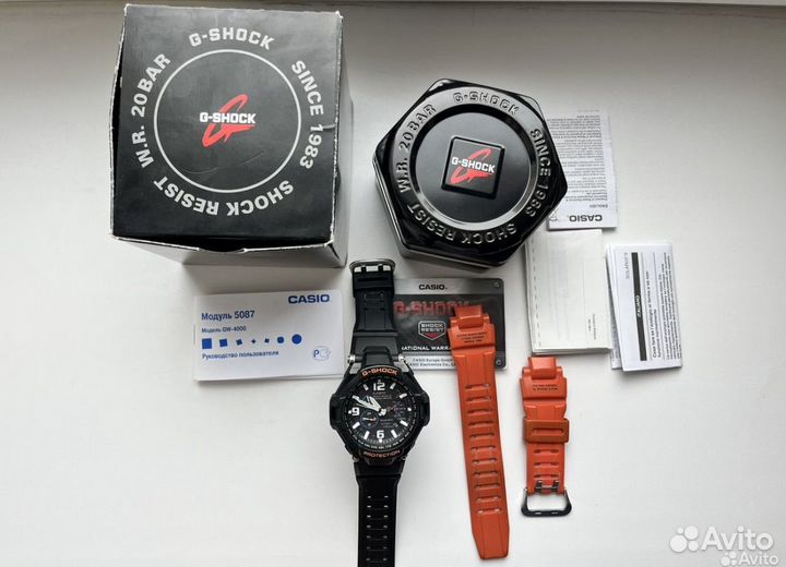 Часы casio g shock gw 4000R