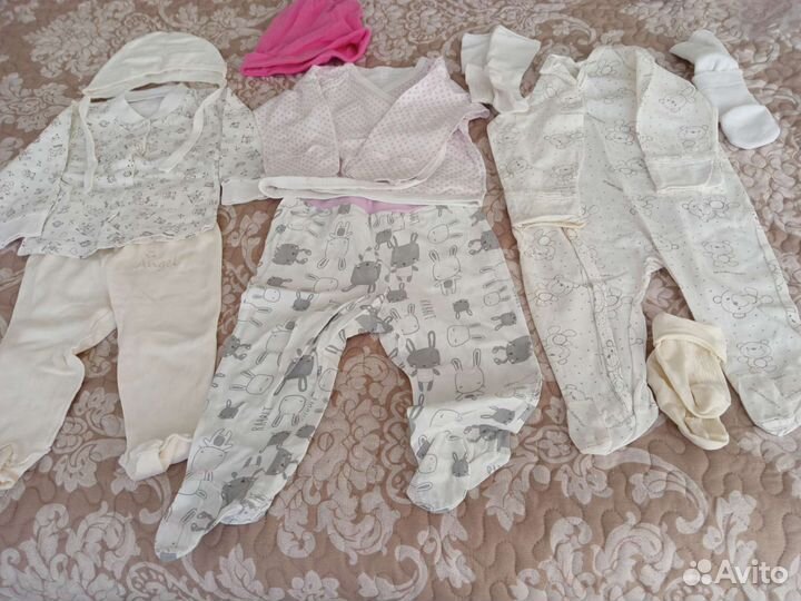 Детские вещи на девочку до года
