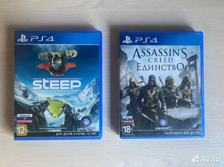 Две игры на ps4