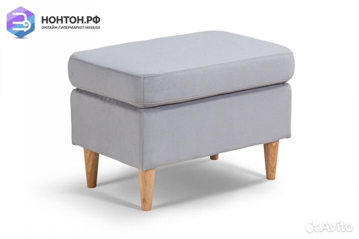 Банкетка Беркана серая