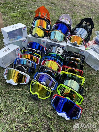 Очки на кроссовый шлем