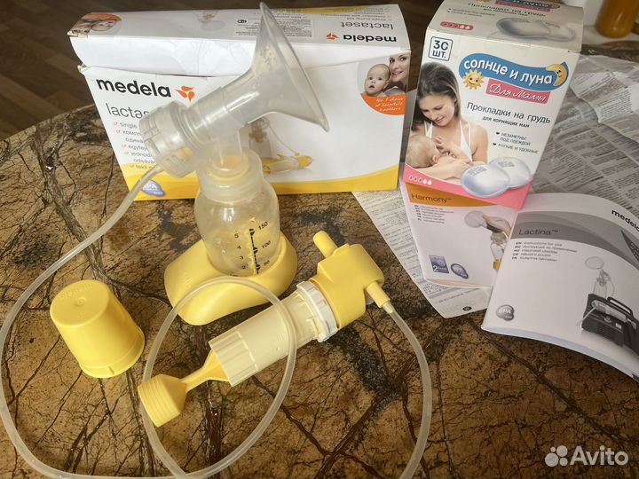 Молокоотсос medela ручной поршневой