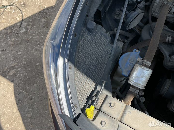 Правая фара на Hyundai solaris 2