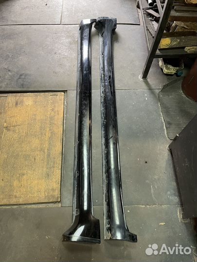 Пороги пластиковые для ленд крузер200